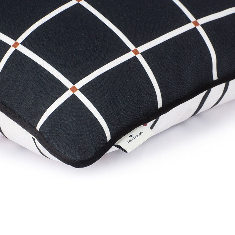 Square Cushion, Black