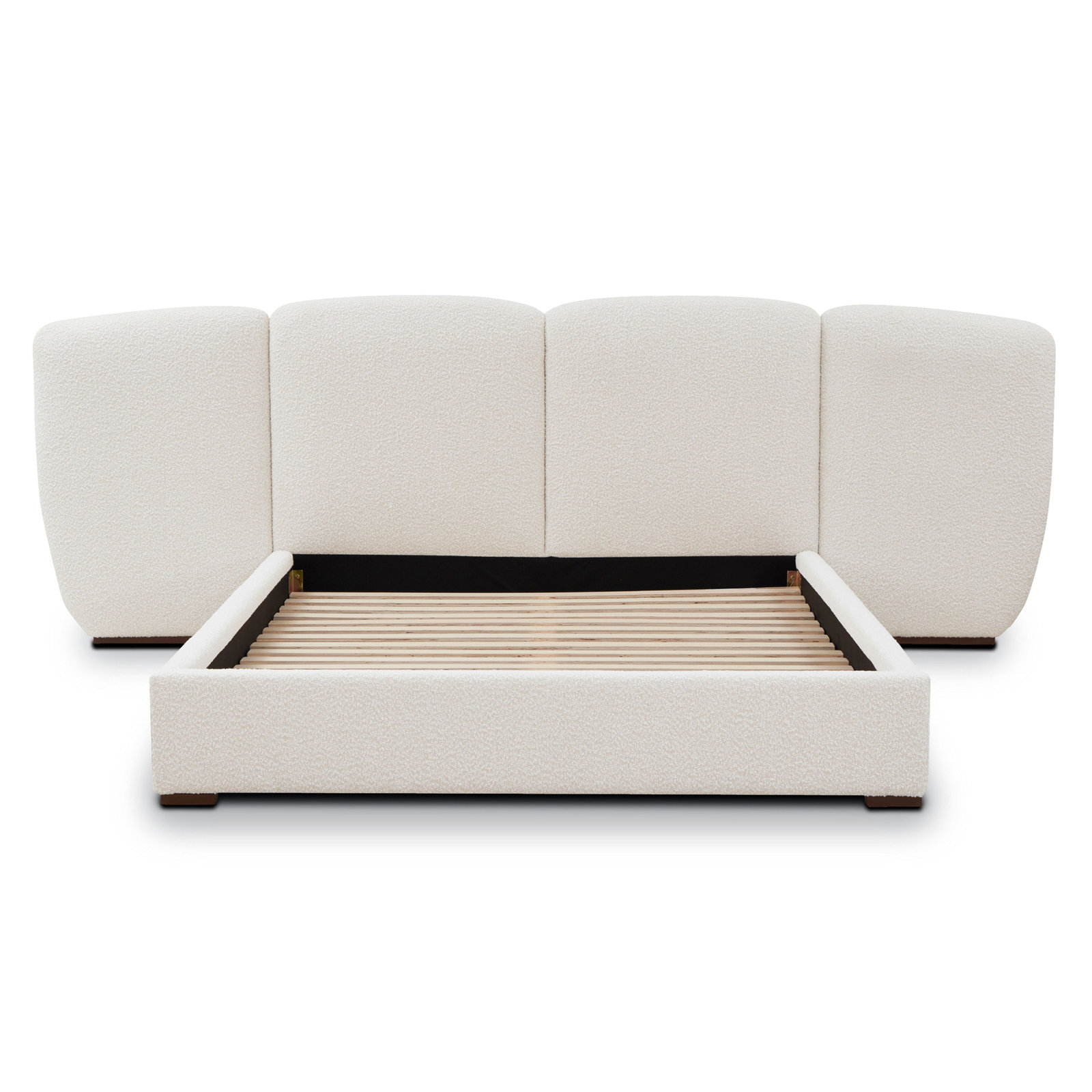Boucle Platform Bed