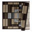 Tapis ivoire / gris à motif géométrique Adonia-829595966