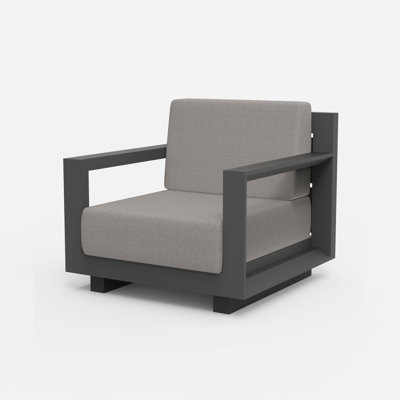 Aden Aluminum Outdoor Lounge Chair