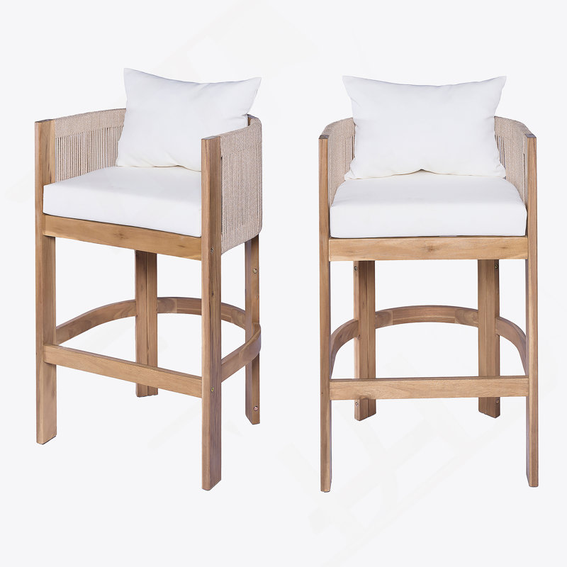 Ensemble de 2 tabourets de bar Matéria