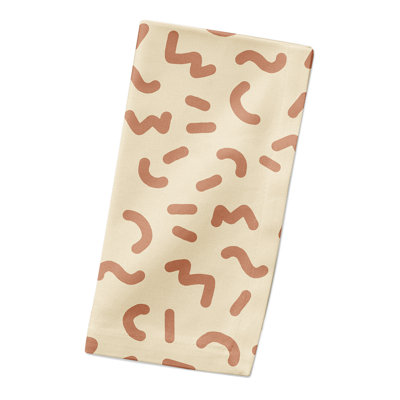 Burnese Funky Squiggles 10" Napkin