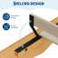 Base de lit plateforme en bois Minimalist Wave Edge-129231043-129231046