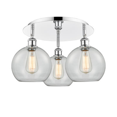 Plafonnier encastré 20 po 3 lumières Ellington