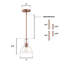 Lomita 1 - Light Copper Single Pendant-1403312349-1405172597-1403312351