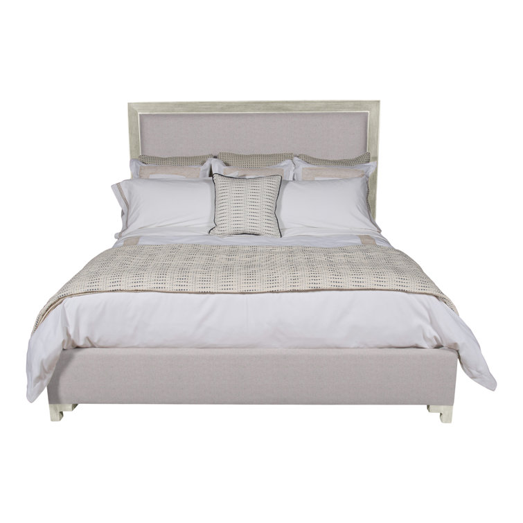 Louise/Lawrence King Upholstered Low Profile Panel Bed