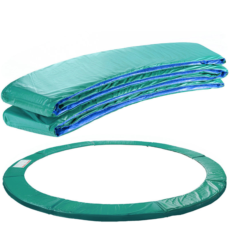 Cushing 10FT Replacement Trampoline Surround Pad Spring Cover Padding For 305cm Round Trampolines, Green