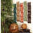 Metal 5 Wavy Panels Abstract Multi Colored Wall Decor with Embossed Details
