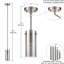 Luminaire suspendu cylindrique à 1 lumière Angelina-81156011-22523477-80880720