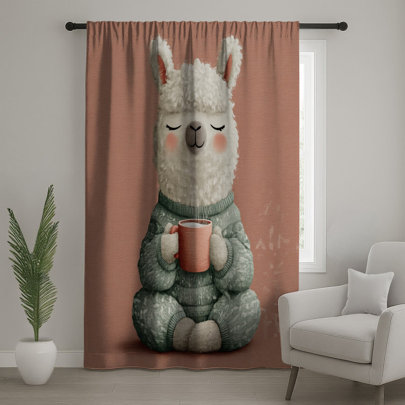 Rideaux Coama, 50 po x 92 po - 1 panneau, Transparent
