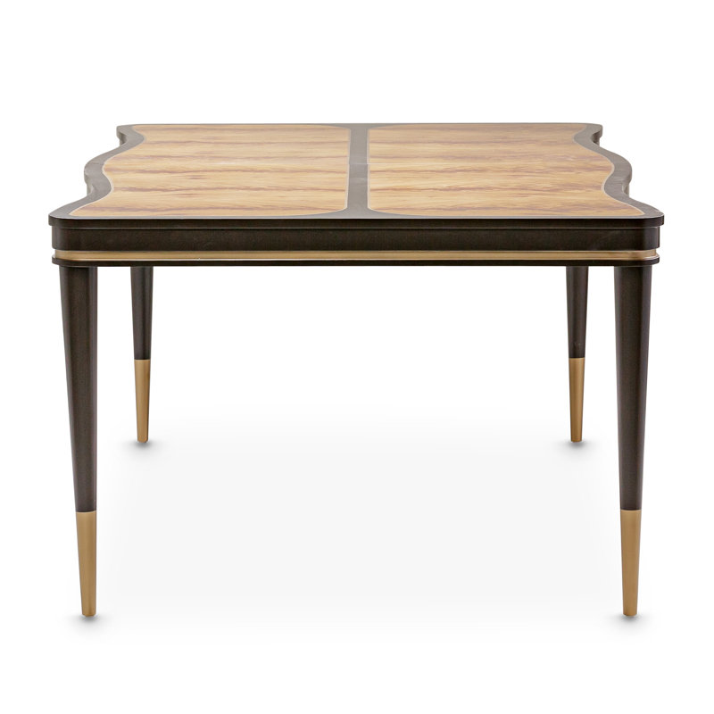 Malibu Crest Mahogany Wood Dining Table