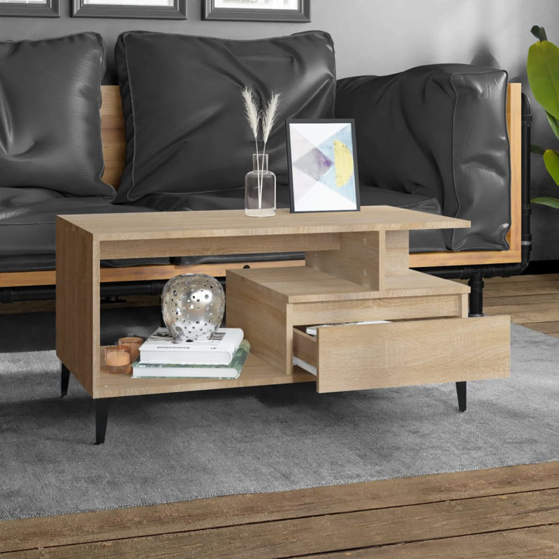Four Leg Coffee Table with Storage