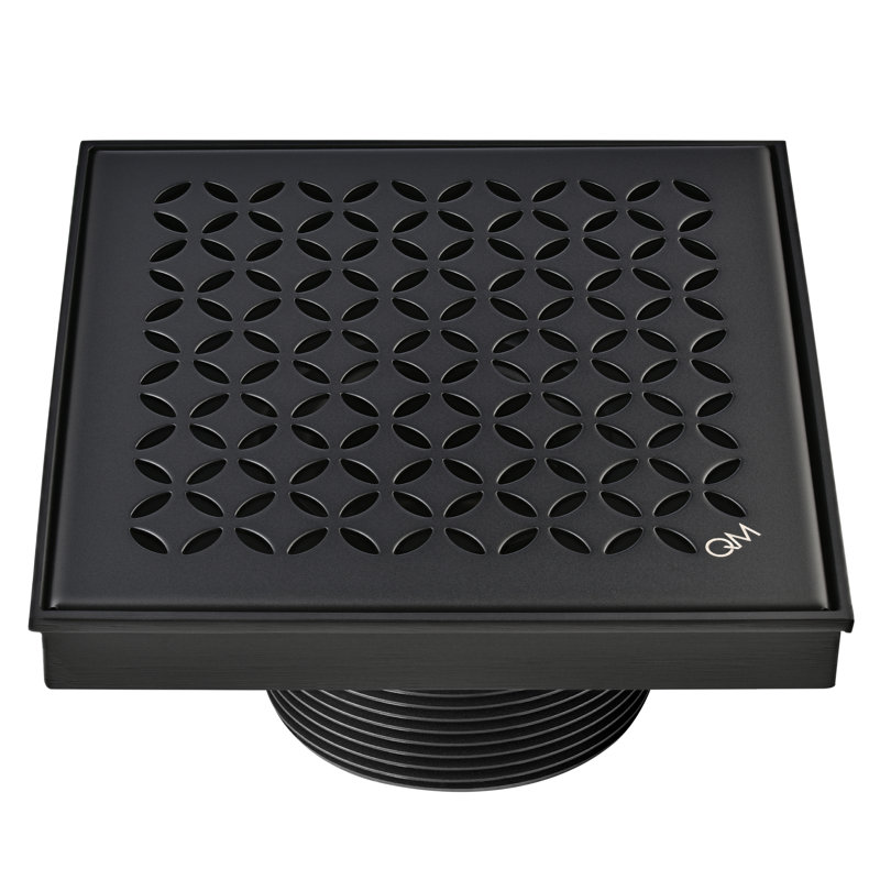 6'' W Grid, Black