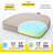 Memory Foam Chair Cushions, FadeShield Water-, Stain-Resistant Durable Reversible Seat Cushion