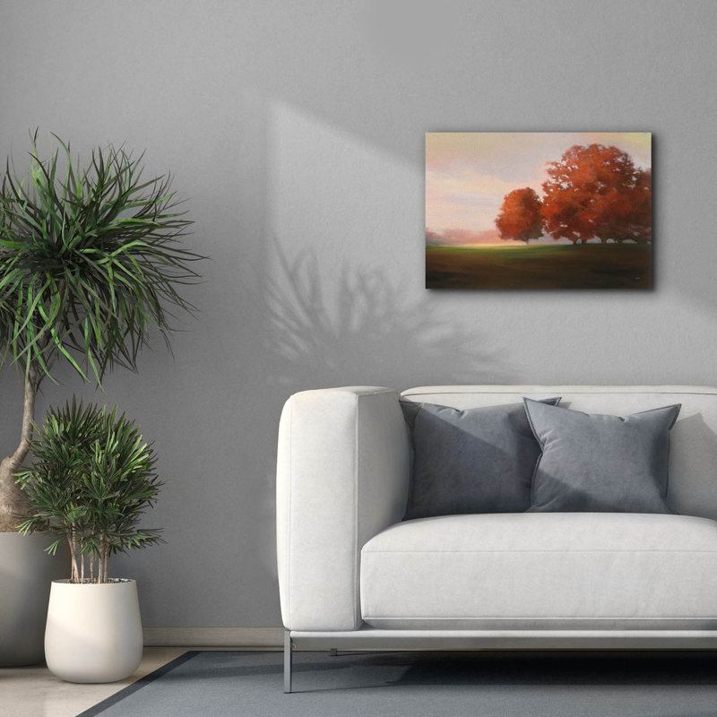 Toile épique «Autumn Glow» par Julia Purinton, H 18 po x l 26 po x P 0,75 po
