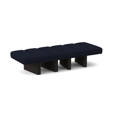 Oblique Upholstered Bench