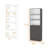 Functional 2-Door Bookcase With Ample Storage And Display Space-1384205087