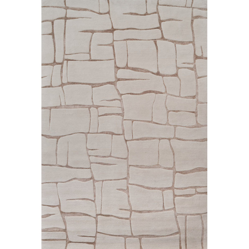 The Rug Company X Winch Design Petra Natural Area Rug, Rectangle 12' x 16'