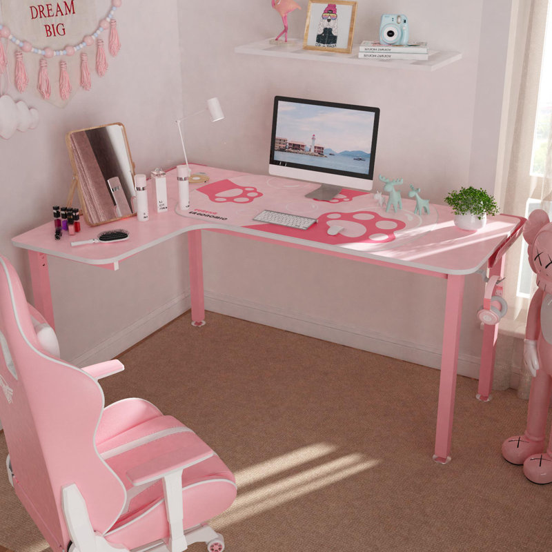 Abbate L-Shaped Computer Desk