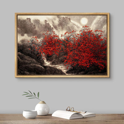 Automne Automne «Red Forest Trees» sur