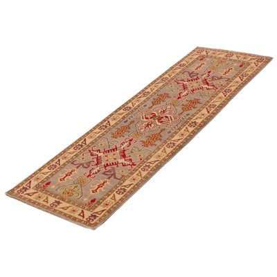 Tapis de couloir en laine 2 pi 7 po x 8 pi Arelyn One-of-a-Kind
