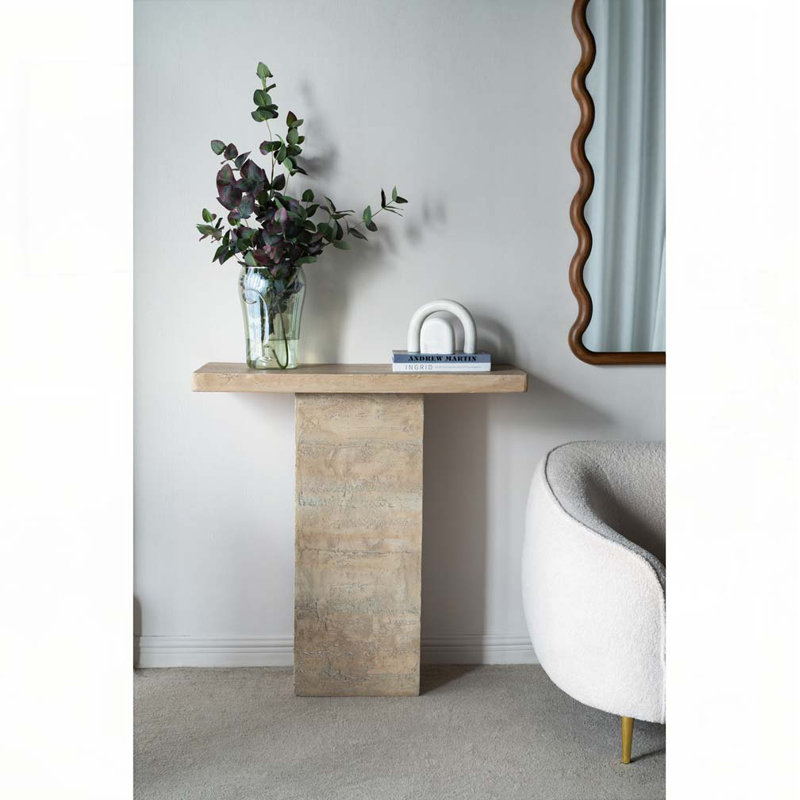 Coffee Table with Pedestal Base