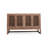 Modern Burlywood Solid Wood Sideboard