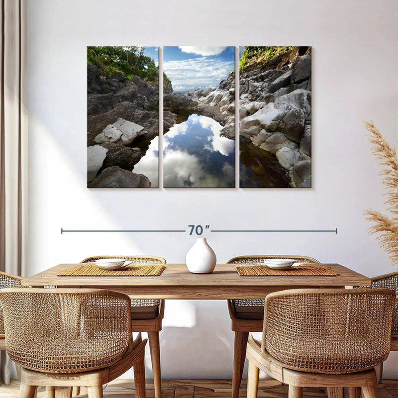 Reflecting Ravine, 36" H x 57" W
