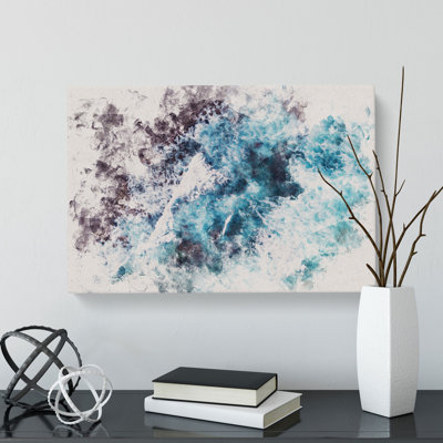 Ocean Waves In Wollongong Australia - Wrapped Canvas