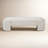 Granduca Boucle Fabric Upholstered Bench