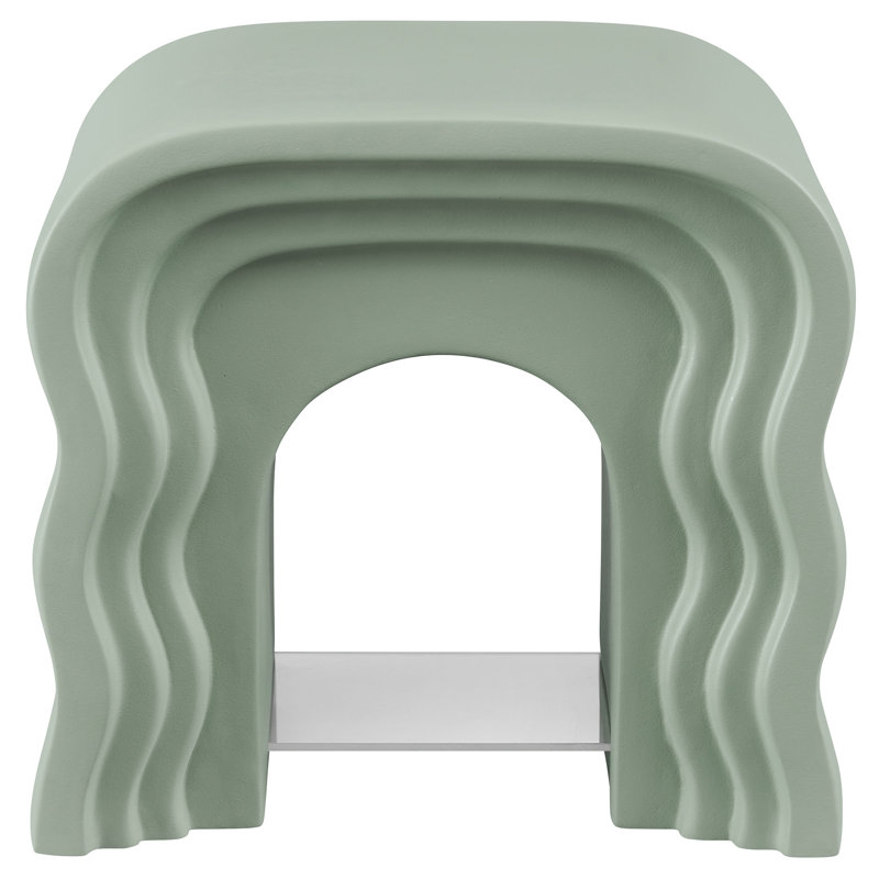 Table d'appoint Jorin Squiggle, Sage