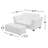 Lach Kids 8.5'' Club Chair Chair and Ottoman-29974071