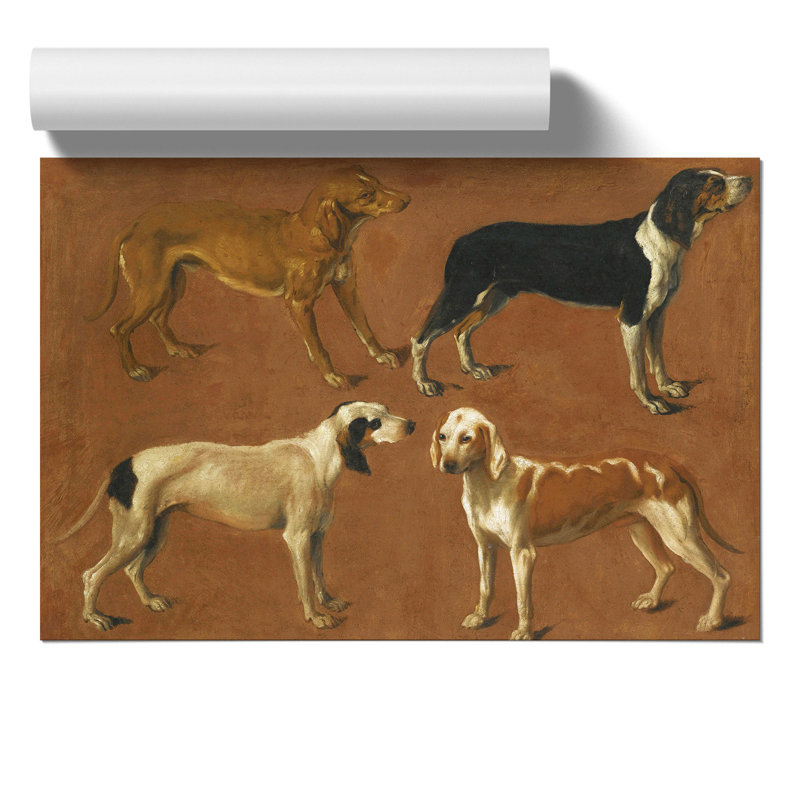 Hounds - No Frame Print, 42cm H x 59cm W x 0.1cm D