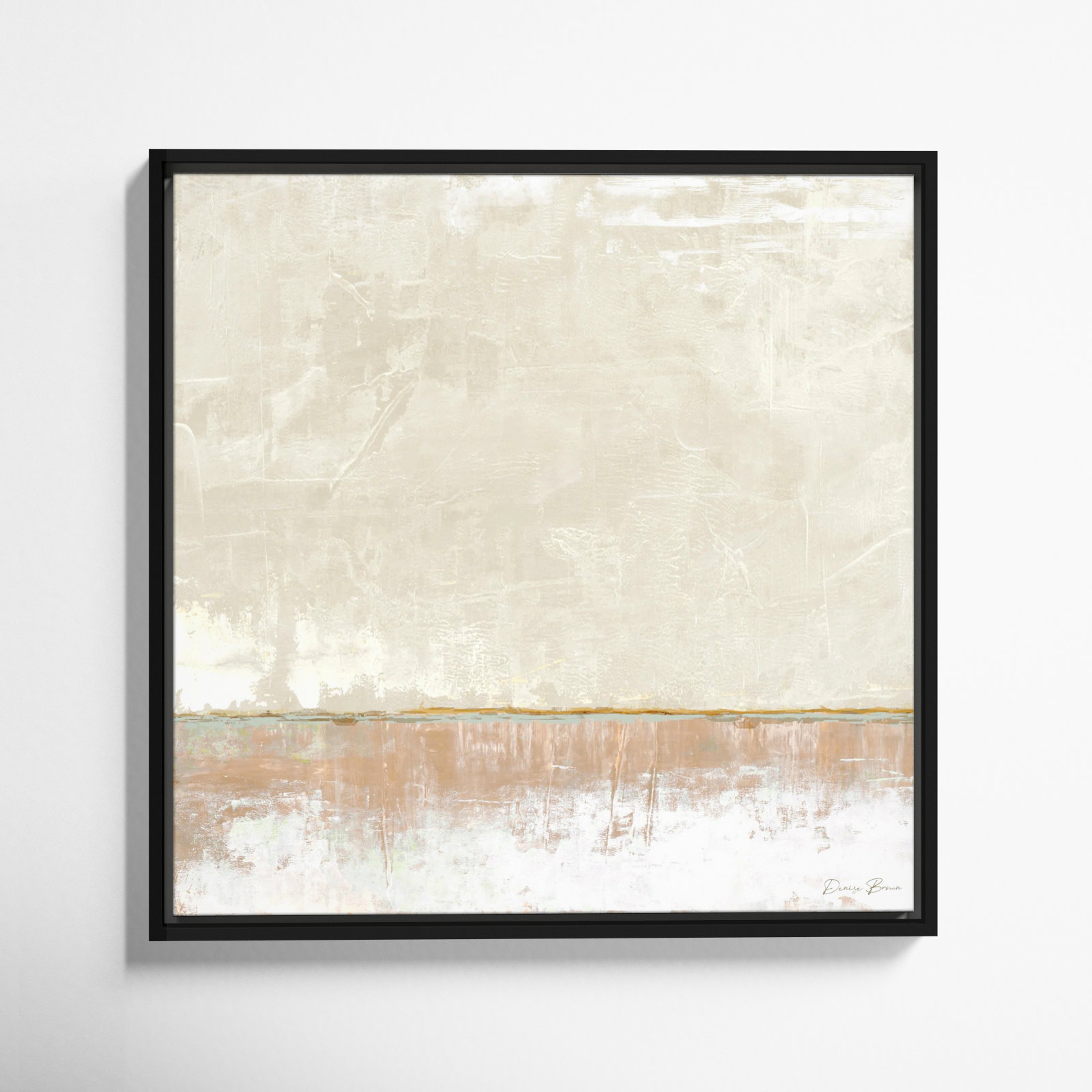 Delevan "Better Days II" Print, 17.5" H x 17.5" W, Black