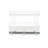 Powder-Coated Steel Undersink Organizer with White Finish, Two-Tier Pull-Out Design-1090854785-1114757255
