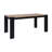 Caroyn Modern 2-Tone Solid Wood Dining Table