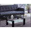 Table basse rectangulaire avec plateau de rangement en verre trempé et panneau de fibres à densité moyenne Fraiya-83077152-97769656