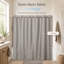 Rideau de douche cubique sans crochet extra long en polyester-27054180