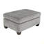 Meuble de salon moderne en microfibre capitonné 1pc