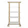 Camila 55.51" H x 30" W Metal Etagere Bookcase