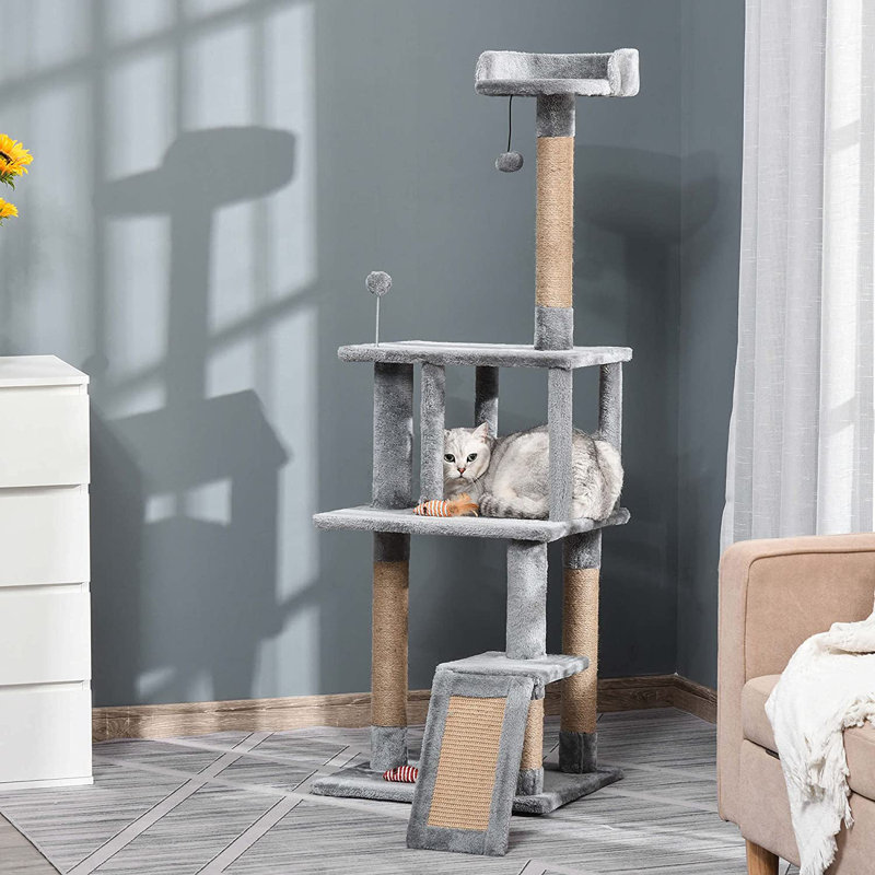 Jabari 360.68cm H Cat Tree