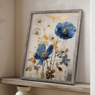 FLORAL Series LXIV Framed Print - Solid Wood