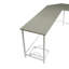 Bureau d'ordinateur en L rectangulaire (sans les chaises de bureau)-1095680655