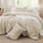 Bedsure Pinch Pleat Comforter Set Boho Bed-in-A-Bag Bedding Set with  Pillowcases for All Season-105529502-105529498
