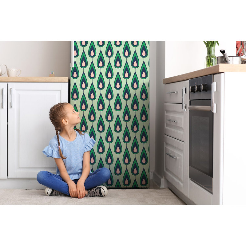 Abstract Door Decal