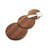Nambé Snowman Cheese Board with Top Hat Spreader