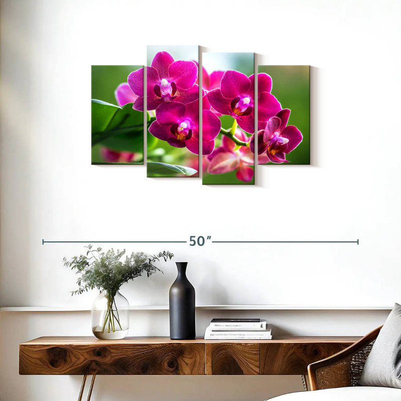 Orchidée Harnek, H 22 po x l 36 po