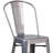 Timo 24" High Clear Coated Indoor Counter Height Stool with Back-45043606