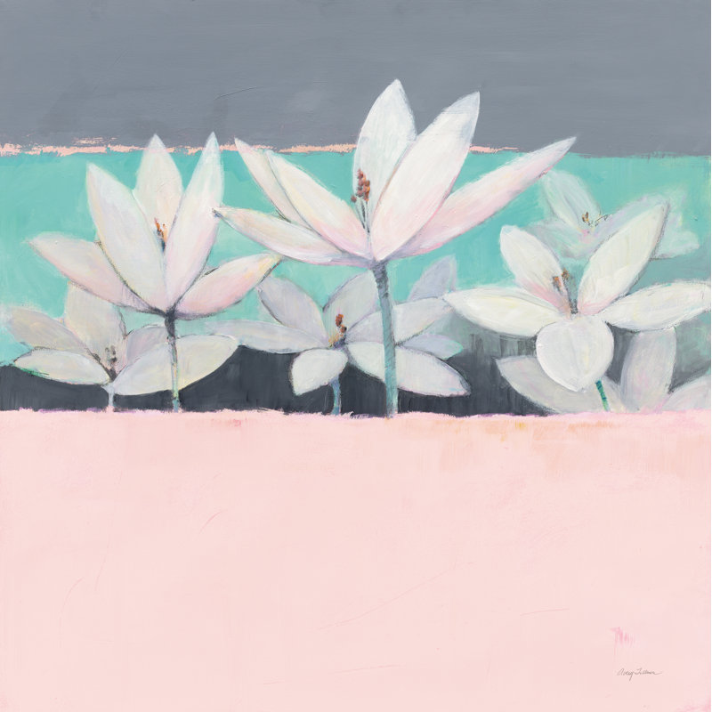 Field Day Dusty Pink by Avery Tillmon - Wrapped Canvas Painting, 91cm H x 91cm W x 3.8cm D