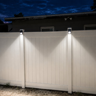 30 lumières murales solaires de sécurité extérieures à DEL avec capteur de mouvement et 3 modes de fonctionnement pour la terrasse